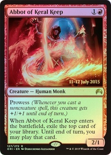 (Promo-Prerelease)Abbot of Keral Keep/ケラル砦の修道院長